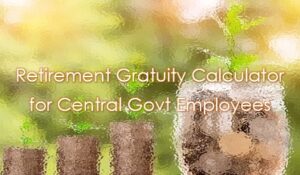 Retirement Gratuity Calculator for Central Govt Employees